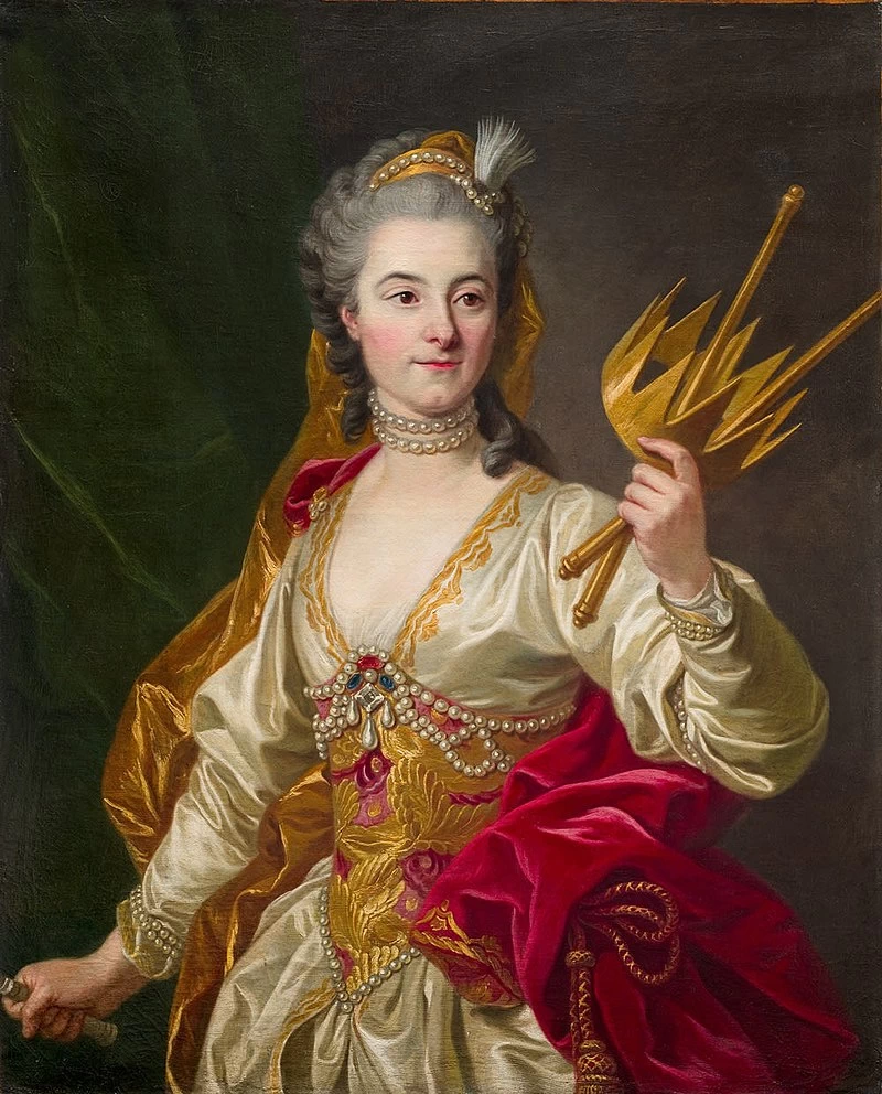 Ritratto di Geneviève - Françoise, Laurette Randon de Malboissière nel ruolo di Melpomene, Horvitz Collection, Wilmington